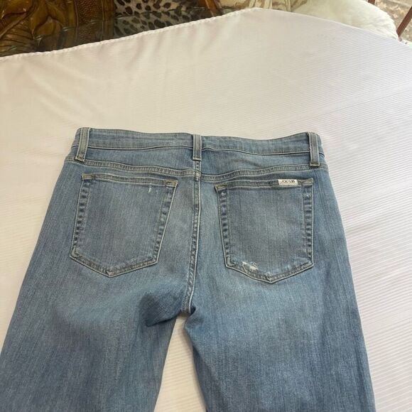 Joe’s Jeans Atlantic Destroyed Distressed Skinny Ankle Denim Jeans Size 30 - Picture 12 of 12